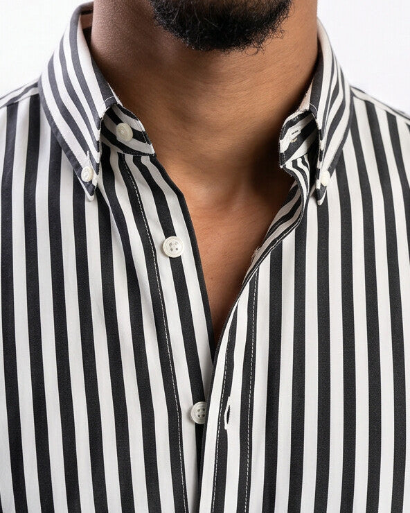 Long Sleeve Striped Shirt