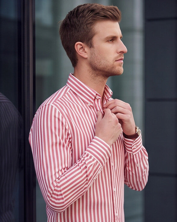 Long Sleeve Striped Shirt
