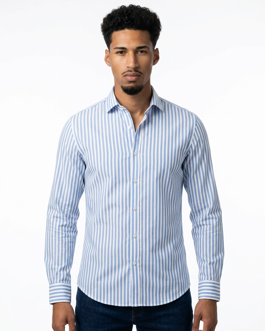 Long Sleeve Striped Shirt