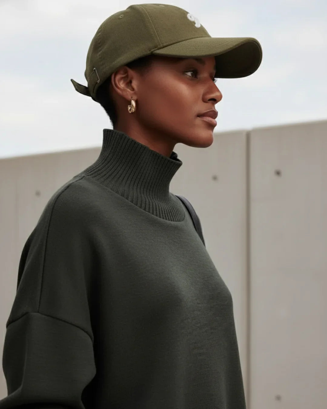 Turtleneck Knit Set