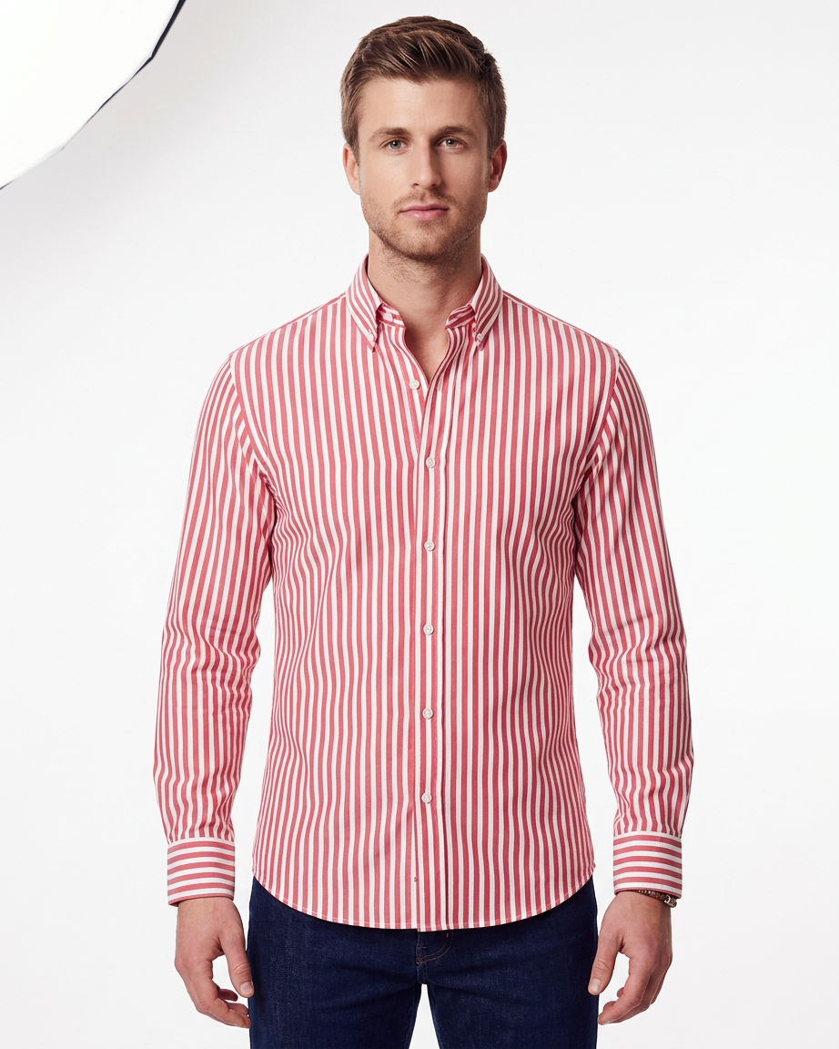 Long Sleeve Striped Shirt
