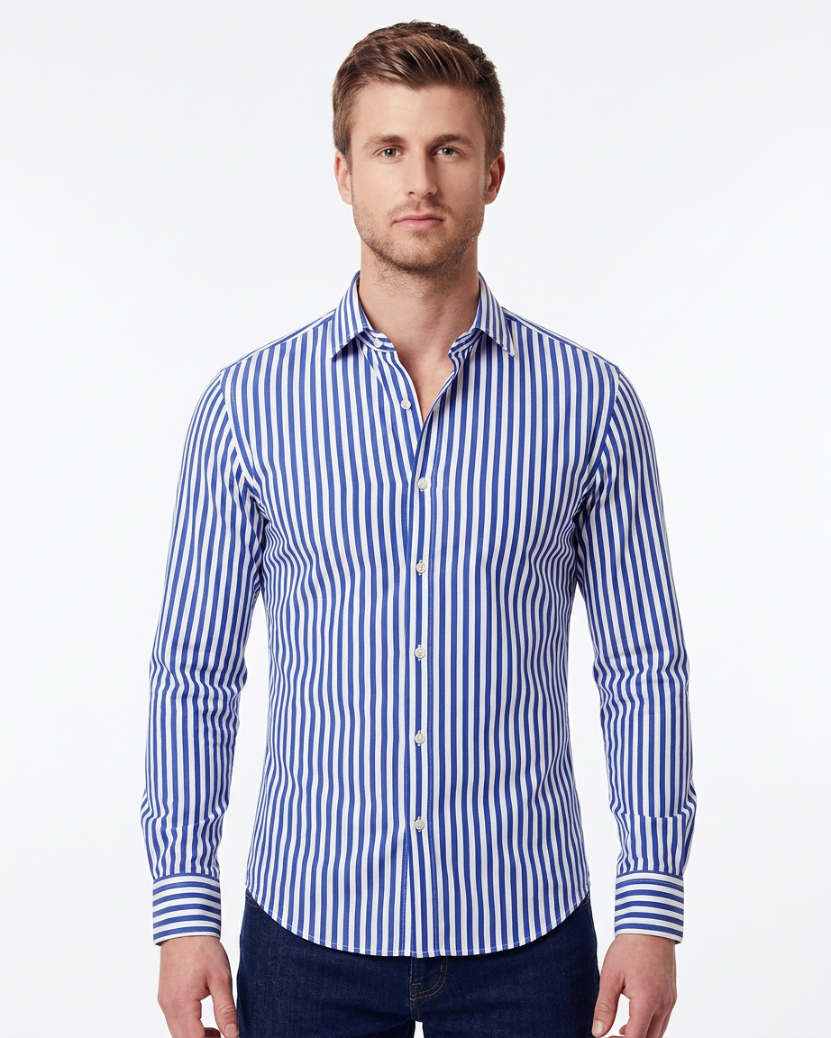 Long Sleeve Striped Shirt