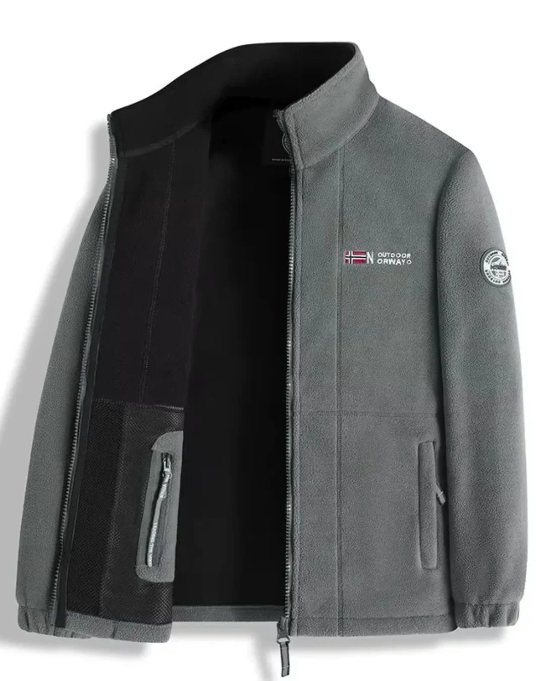 Lightweight thermal fleece for cold days