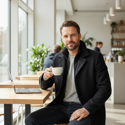 Peaky™ • Two-Piece Men’s Coat for Style and Warmth