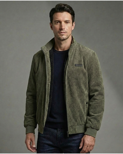 Nordhelm™ – Windproof insulated winter jacket for men