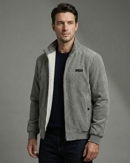 Nordhelm™ – Windproof insulated winter jacket for men