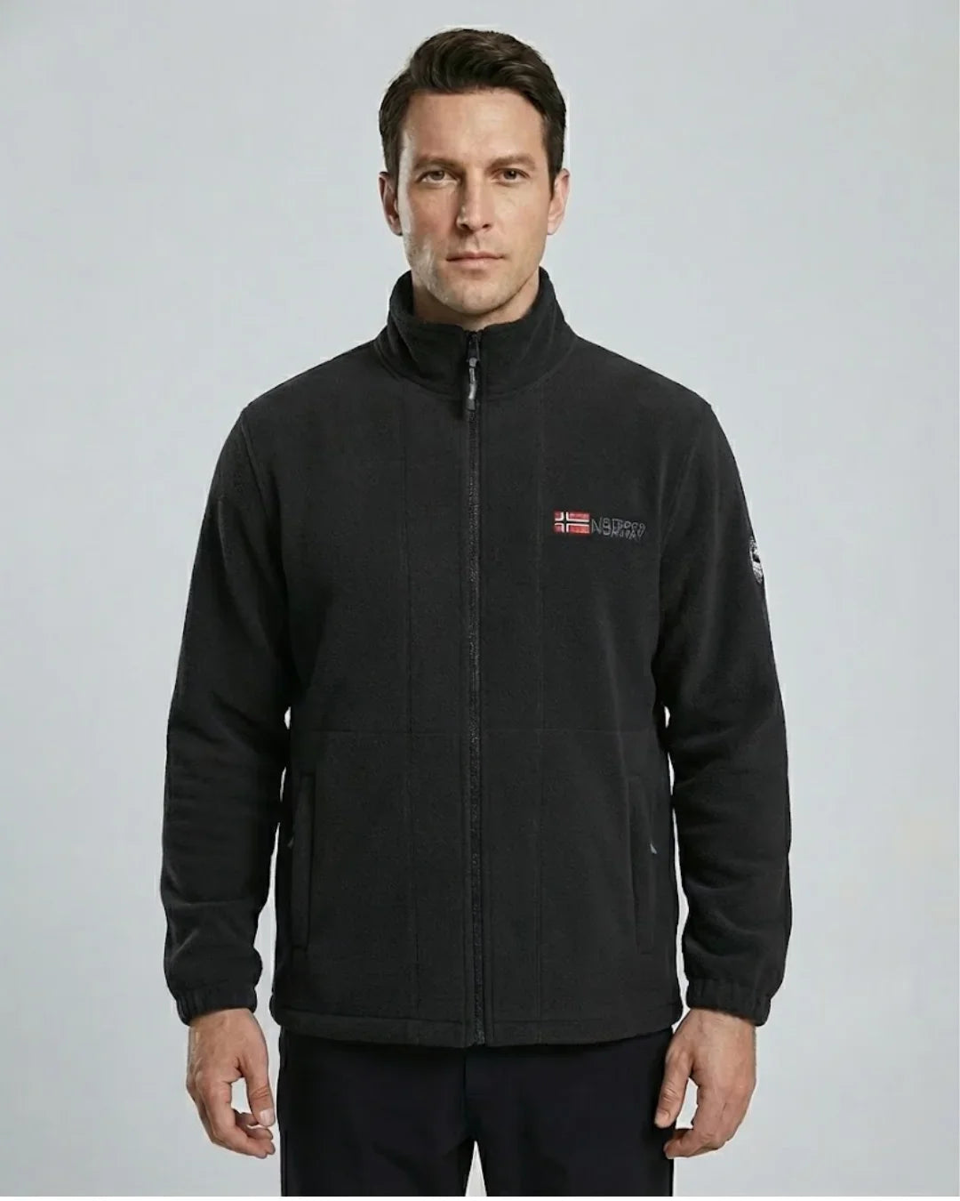 Lightweight thermal fleece for cold days