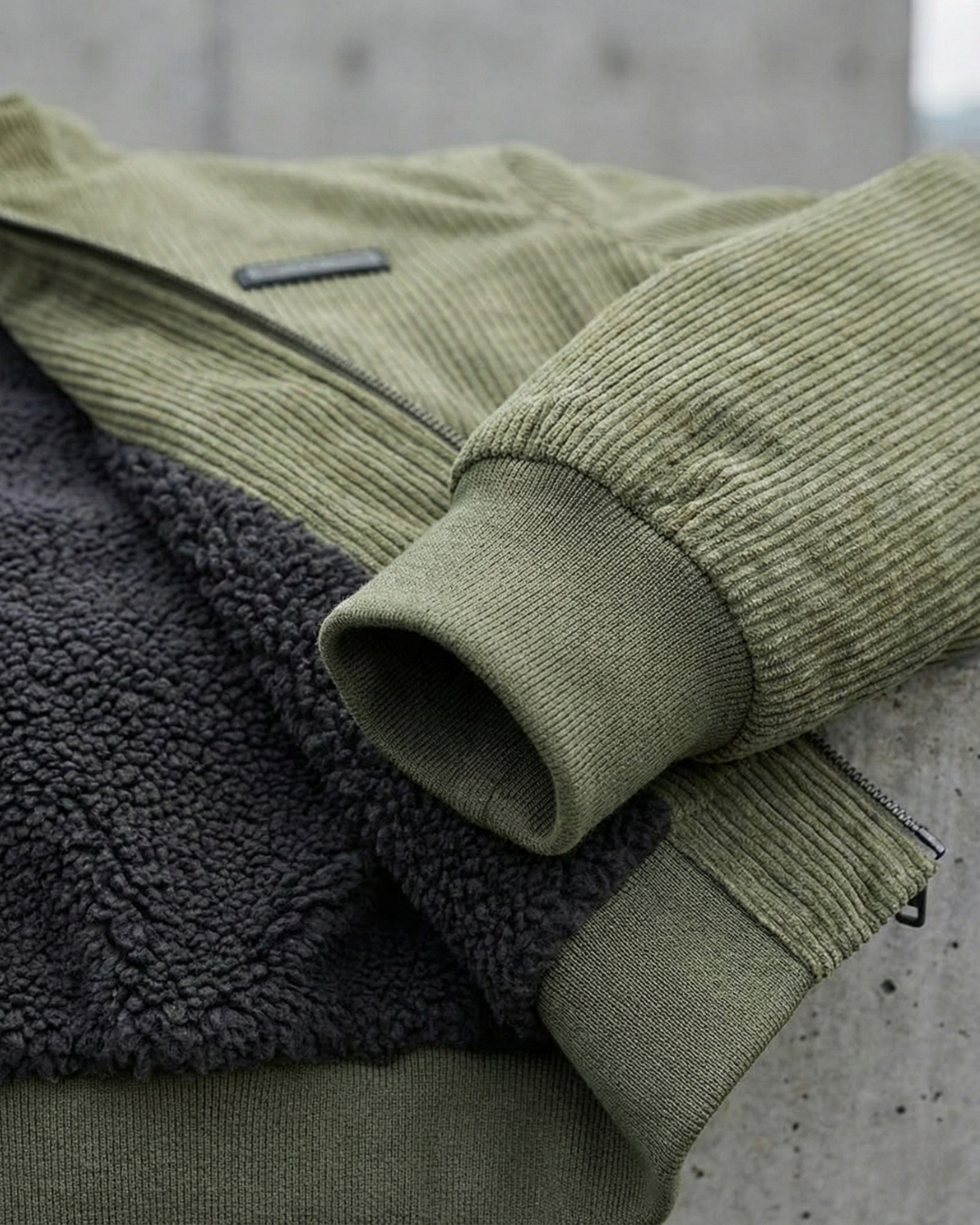 Nordhelm™ – Windproof insulated winter jacket for men