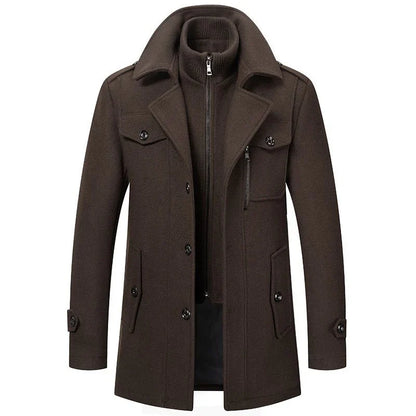 Peaky™ • Two-Piece Men’s Coat for Style and Warmth