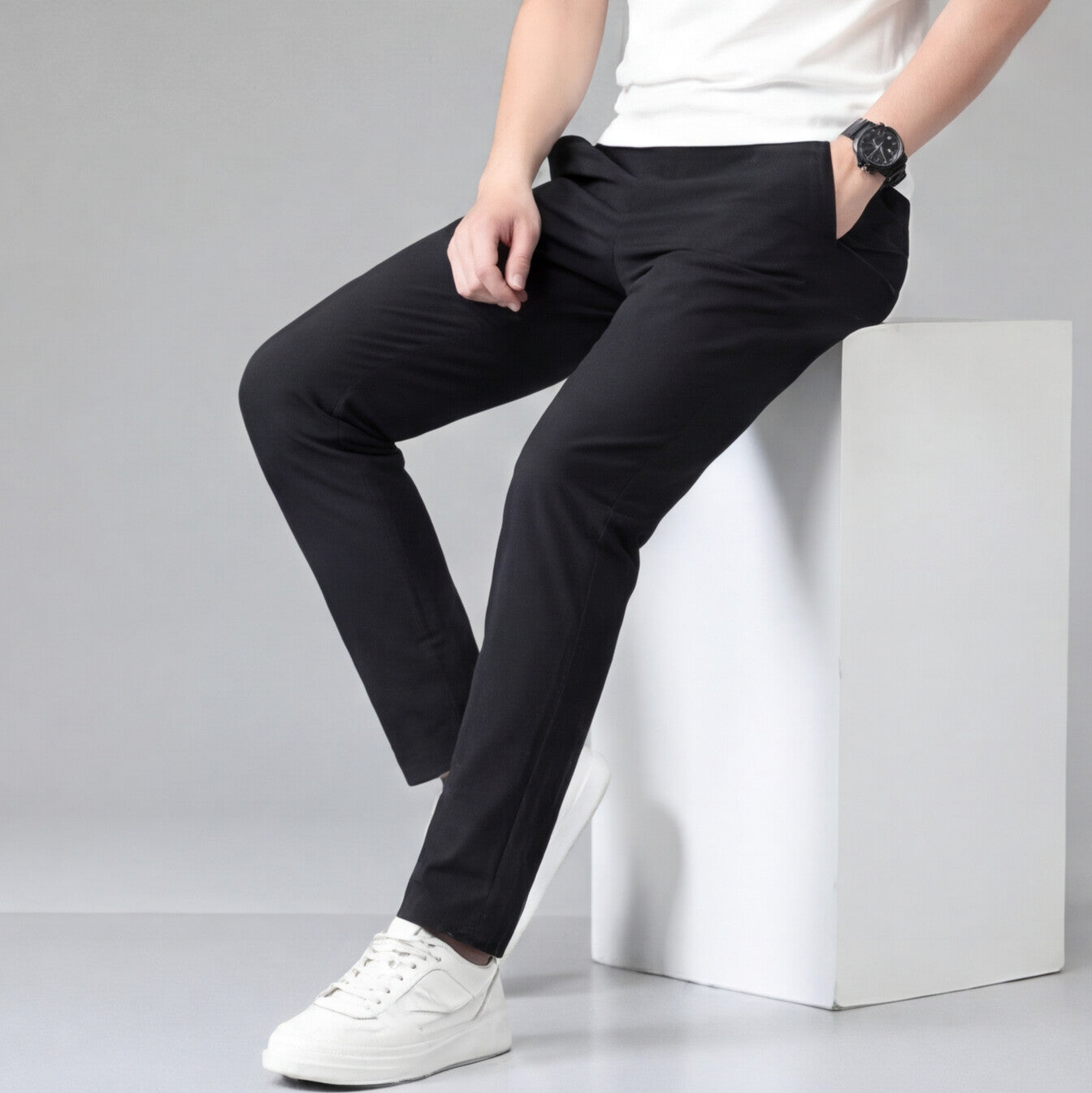 Comfort Stretch Trousers for Men