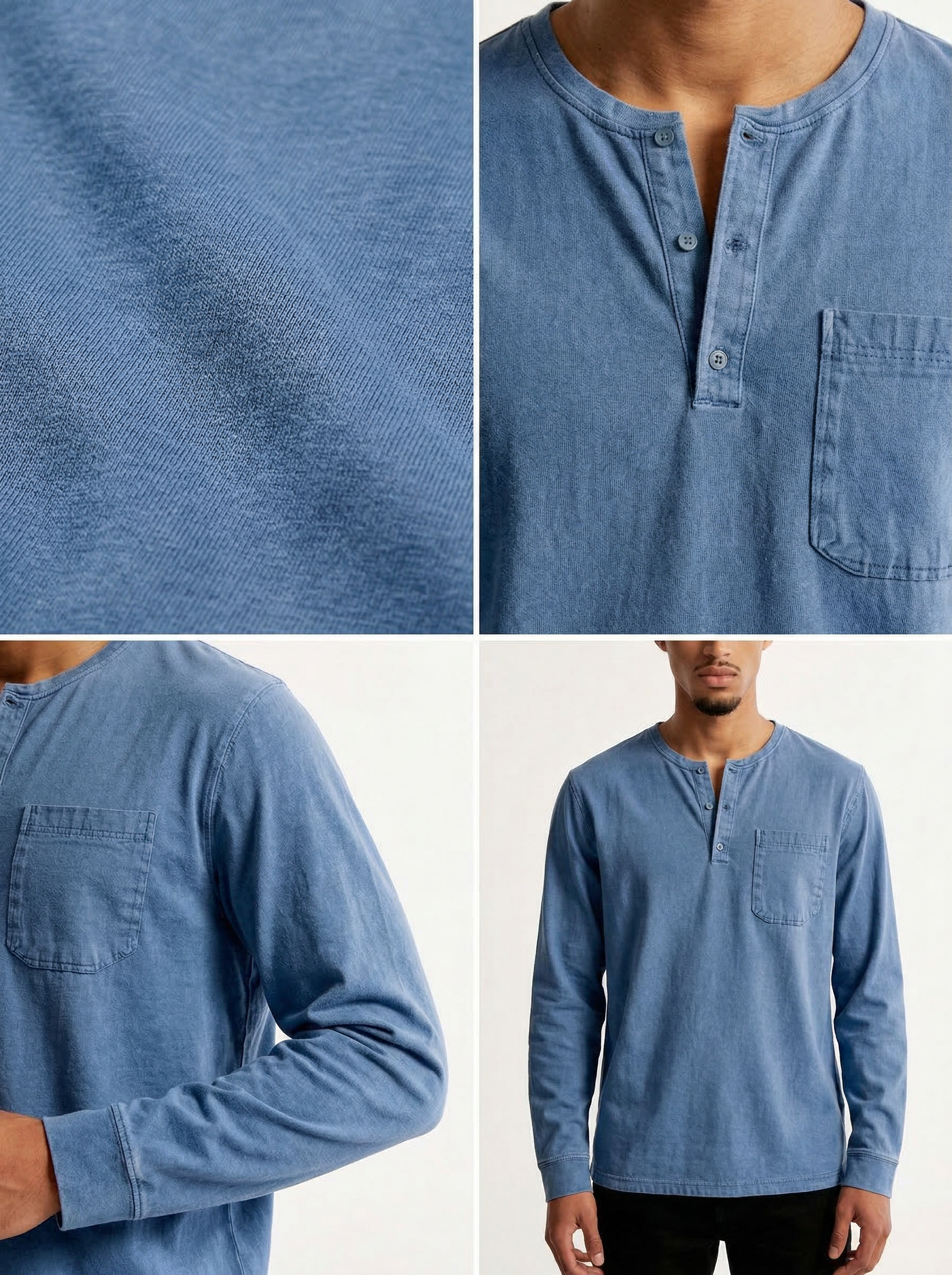 Classic Vintage Long-Sleeve Shirt