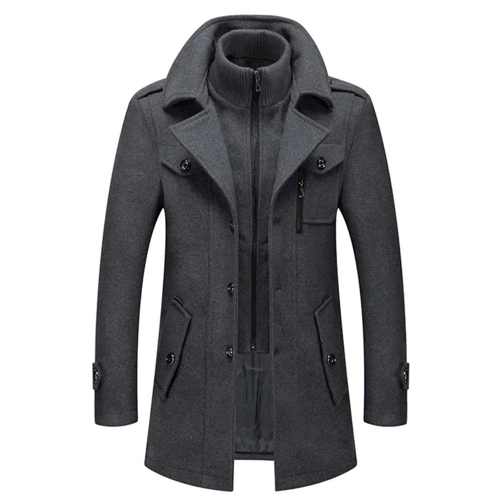 Peaky™ • Two-Piece Men’s Coat for Style and Warmth