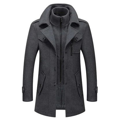 Peaky™ • Two-Piece Men’s Coat for Style and Warmth