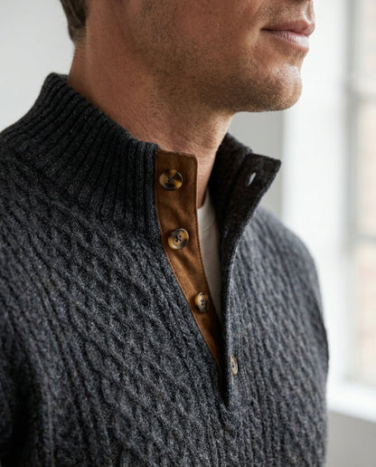 Crown™ – Classic High Collar Pullover